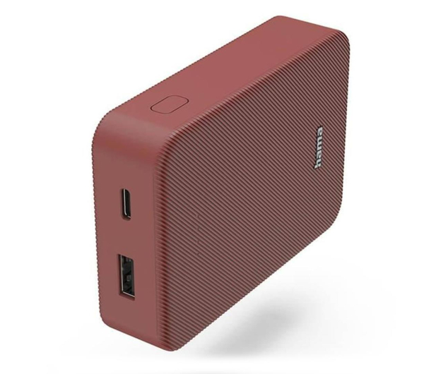 HAMA Power Pack Color 10 10000mAh czerwony 4047443514769 - 1248019 - zdjęcie